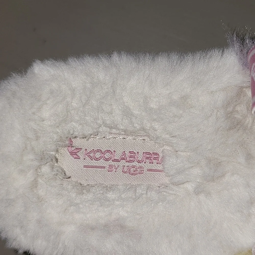 Koolaburra by UGG Kids Rainbow Fluffy Slippers